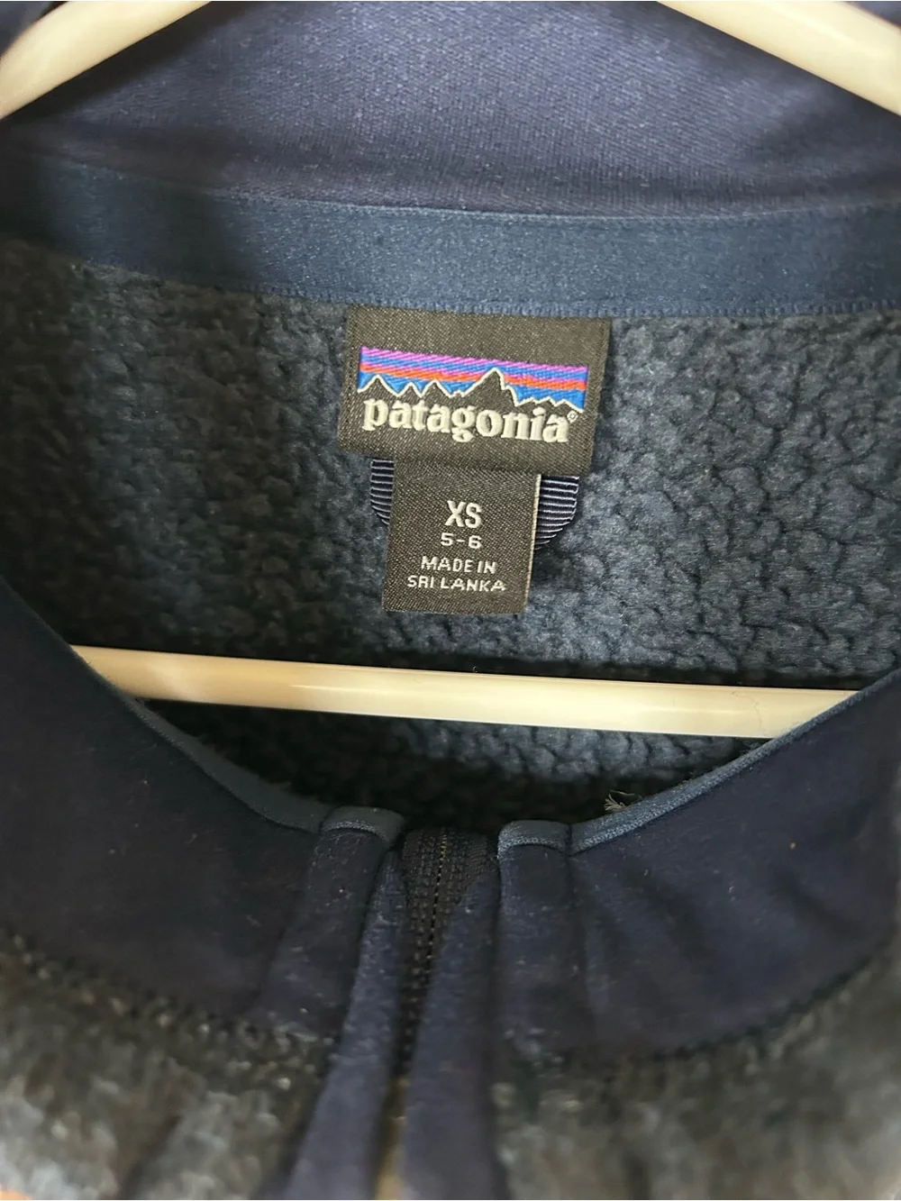 Patagonia Kids Blue Full-Zip Fleece Jacket